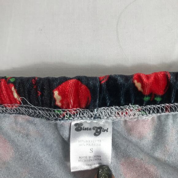 vintage 90's y2k Sugar girl mini shorts "bite me " size s - Picture 5 of 7